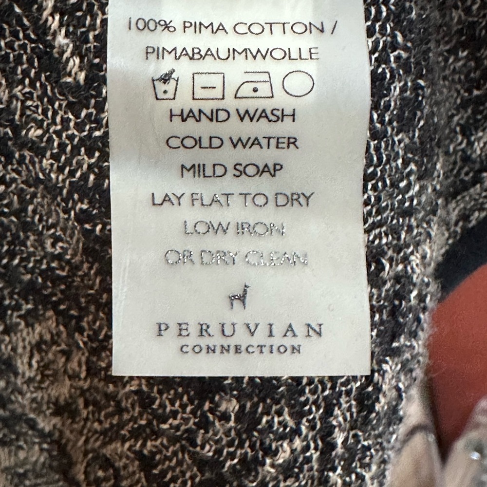 Peruvian Connection Duster Size Small/Extra Small… - image 5